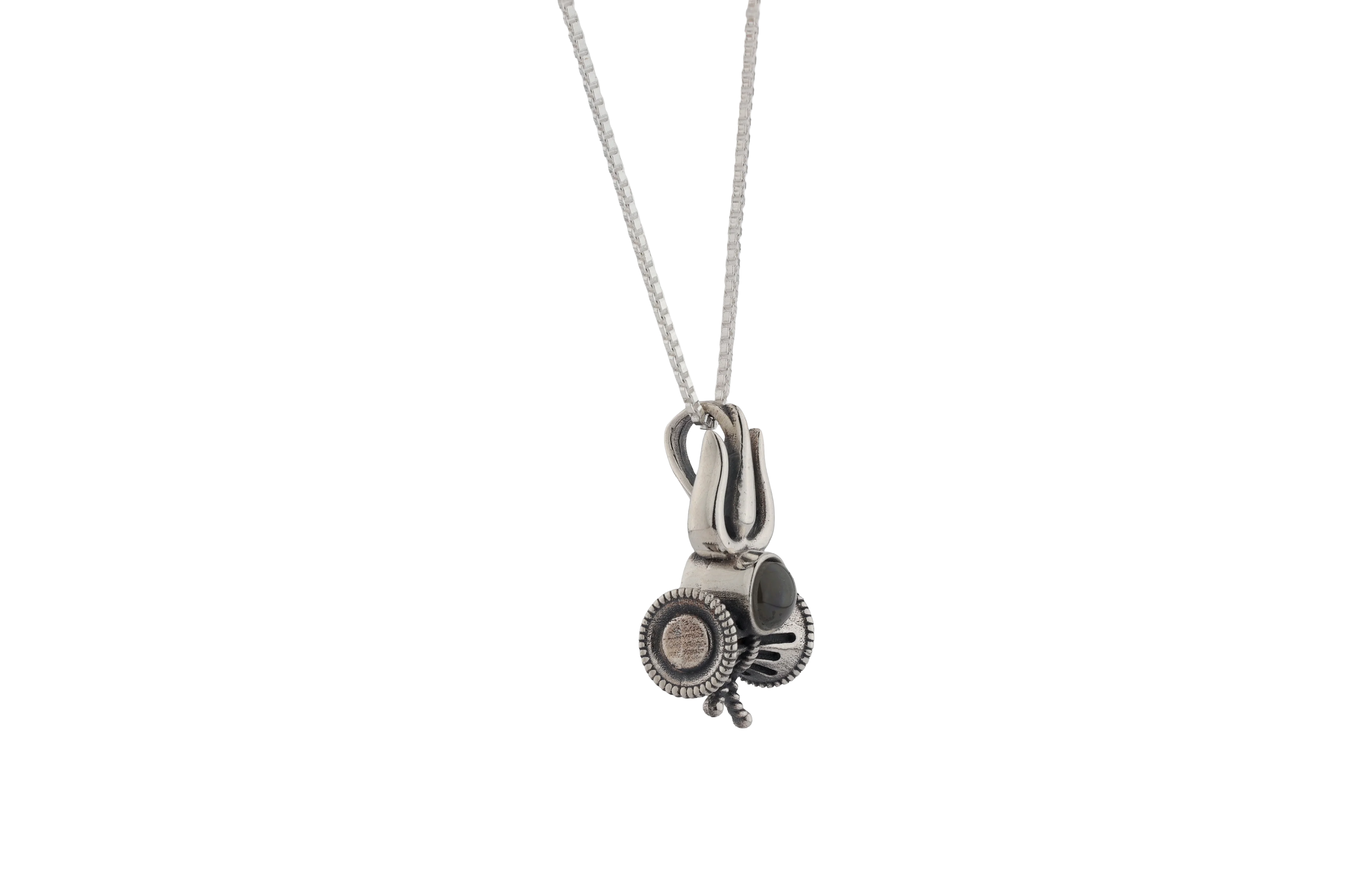 LORD SHIVA LENS pendant with Mahamrityunjaya Mantra inside
