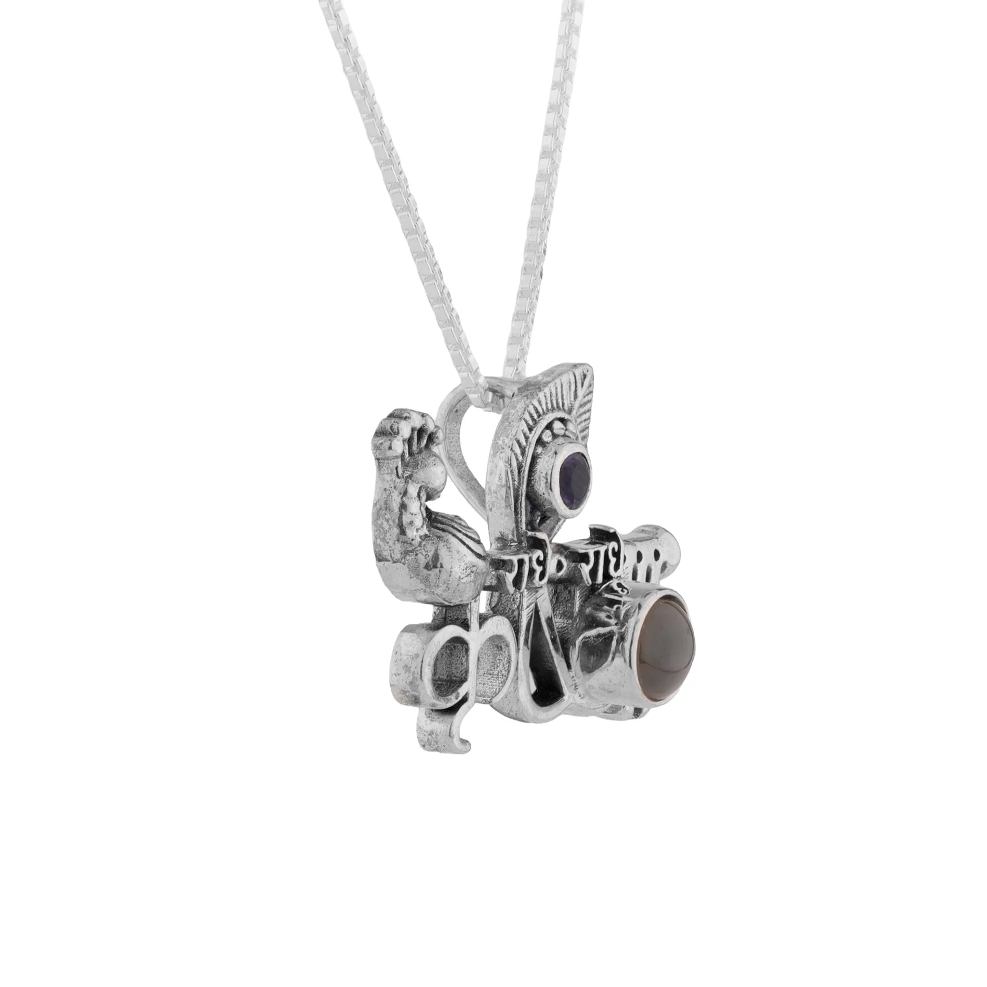 KRISHNA LENS PENDANT with a Mantra inside
