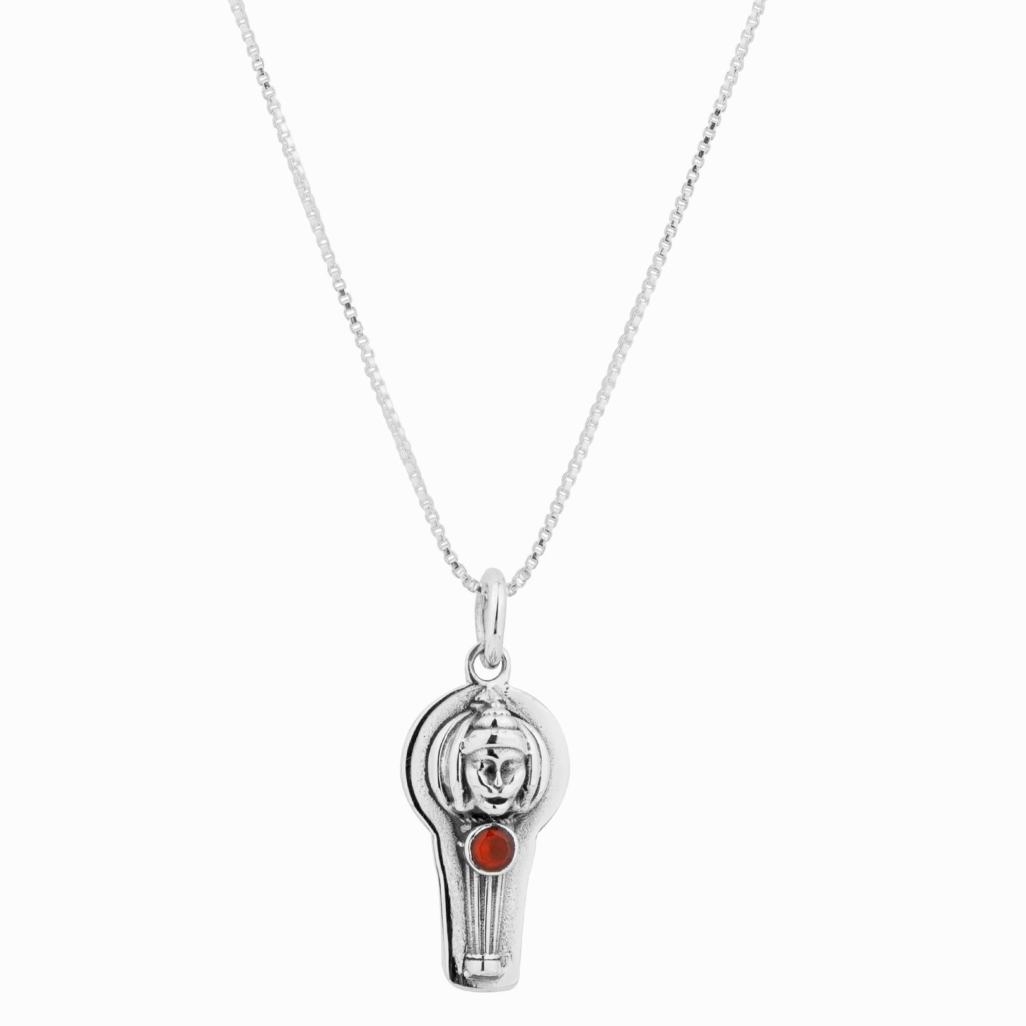 Hanuman Mantra Engraved Pendant front